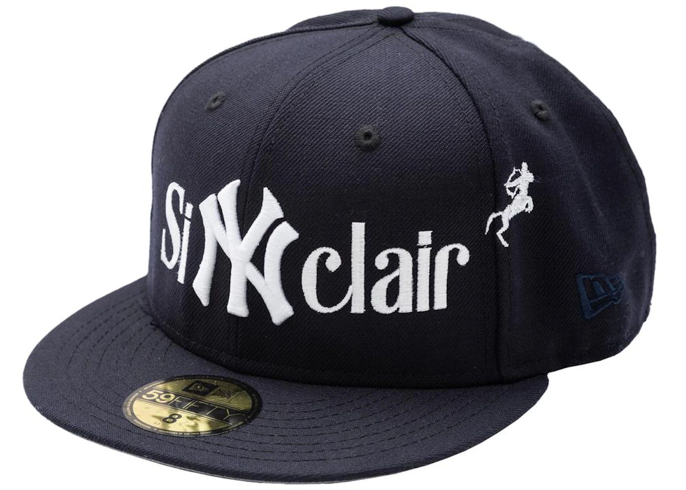 Sinclair Global New Era Bring NY Back 59Fifty Fitted HatNavy | StockX