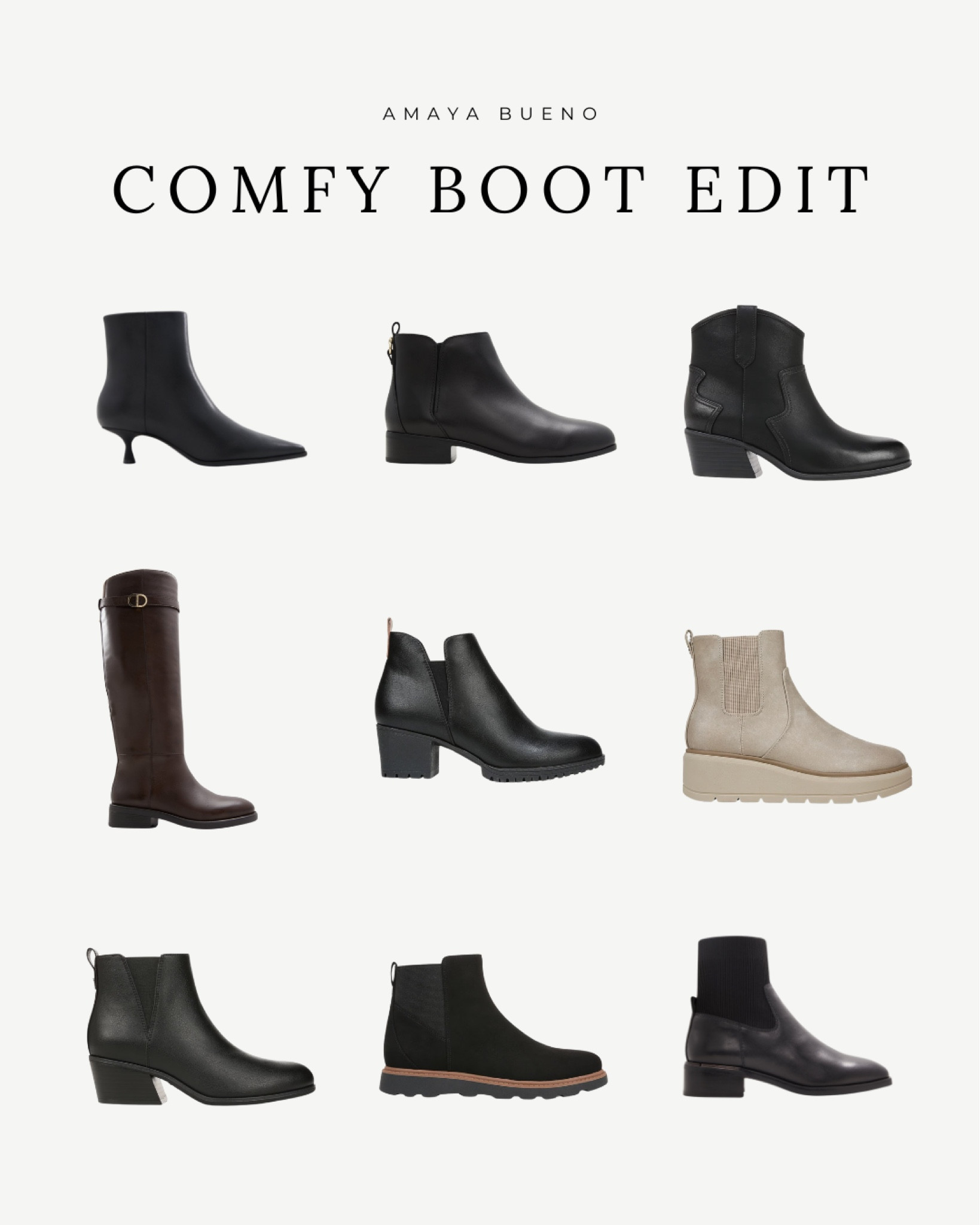 COMFY BOOT EDIT | the perfect boots for fall + winter that are both comfortable and stylish!

#LTKShoeCrush #LTKSeasonal
