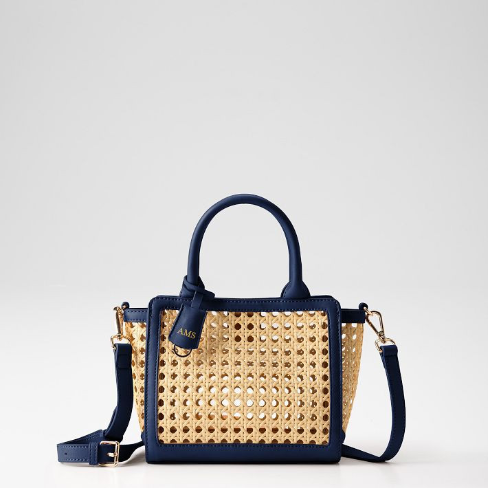 Waterproof Caning Mini Tote Crossbody | Mark and Graham