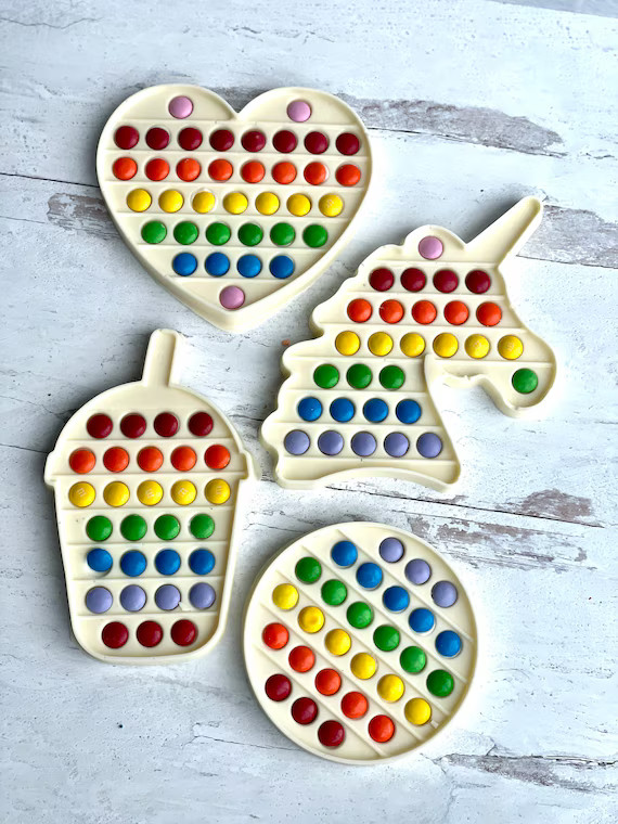 Chocolate Pop It Pop Its Fidget Toy Pop It Favors Pop It | Etsy | Etsy (US)