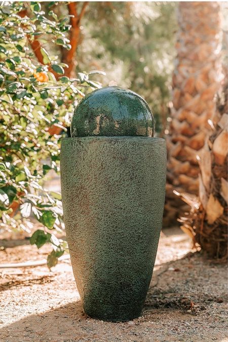 Outdoor water feature adds such a nice touch to your garden!  I love sitting and listening to mine. 


#LTKSeasonal #LTKhome