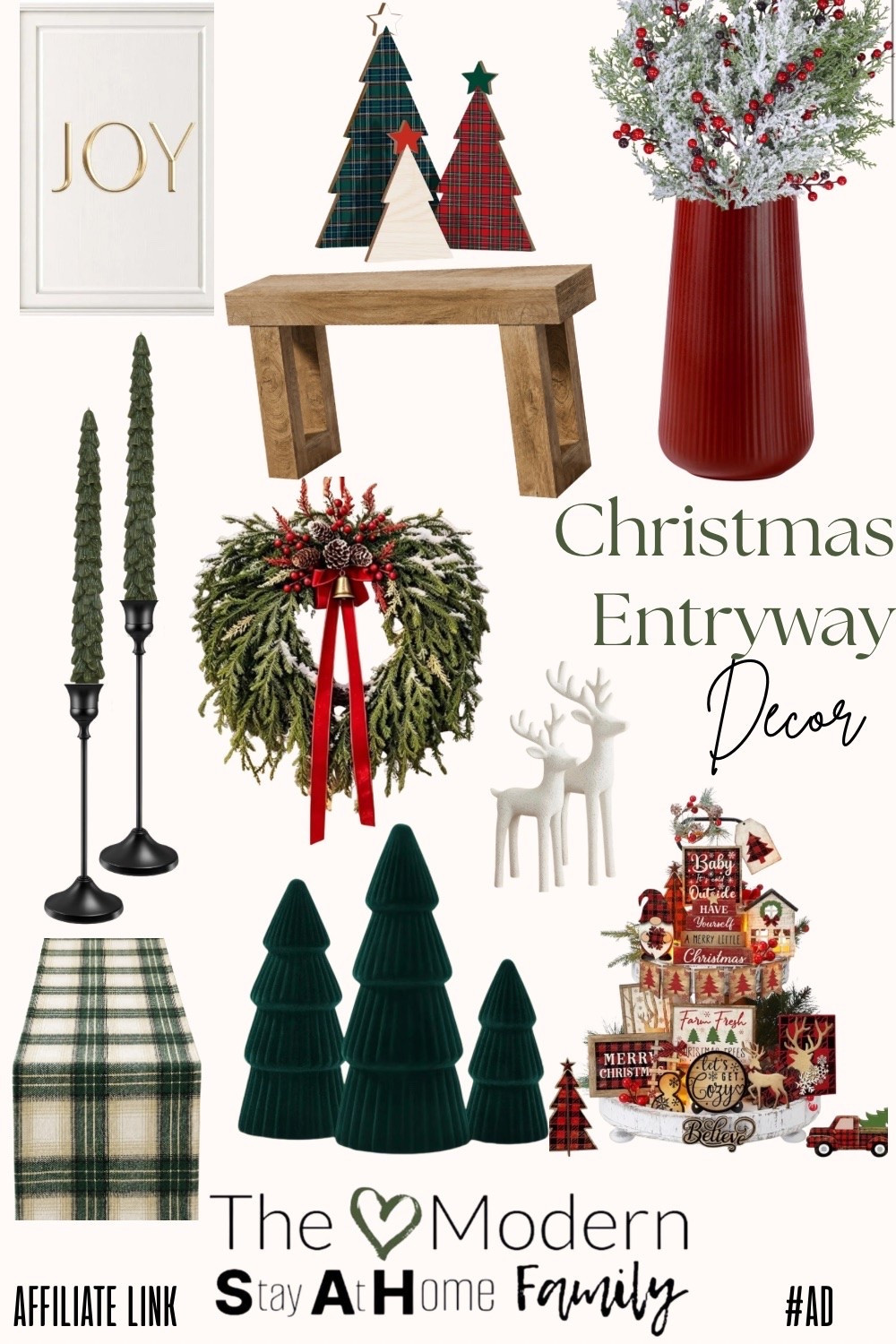 Christmas entryway decor is one of my favorite ways to make the whole house feel festive before you even walk through the door. 🎄✨ A beautiful wreath, cozy holiday rug, twinkling Christmas lights, garland, and a few classic Christmas accents can completely transform an everyday entryway into a warm and welcoming space for the holiday season. I love creating Christmas decor that feels timeless, cozy, festive, and easy to recreate!

Christmas entryway decor, Christmas foyer decor, holiday entryway ideas, Christmas front door decor, Christmas wreath, Christmas garland, Christmas rug, festive home decor, cozy Christmas decor, traditional Christmas decor, classic Christmas decorating ideas, holiday home inspiration, Christmas home decor ideas, entryway decorating, foyer decorating ideas, neutral Christmas decor, elegant Christmas decor, affordable Christmas decor, Walmart Christmas decor, Amazon Christmas finds, holiday decorating inspiration, Christmas decorating ideas, festive entryway, cozy home decor, seasonal home styling, Christmas home inspiration, front entry Christmas decor, holiday wreath ideas, Christmas decorating inspiration

#LTKSeasonal #LTKHome #LTKSaleAlert