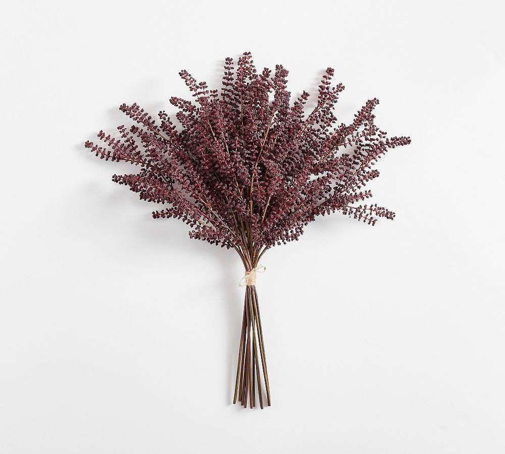 Astilbe Bush Bundle 28"", Burgundy, 10 Stem | Pottery Barn (US)