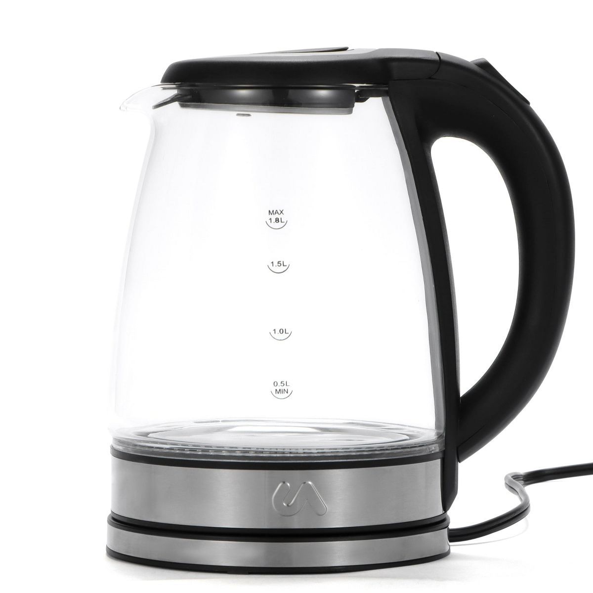 Electric Tea Kettle - 1.8L Glass & Stainless Steel Electric Tea Kettle - Uber Appliance | Target