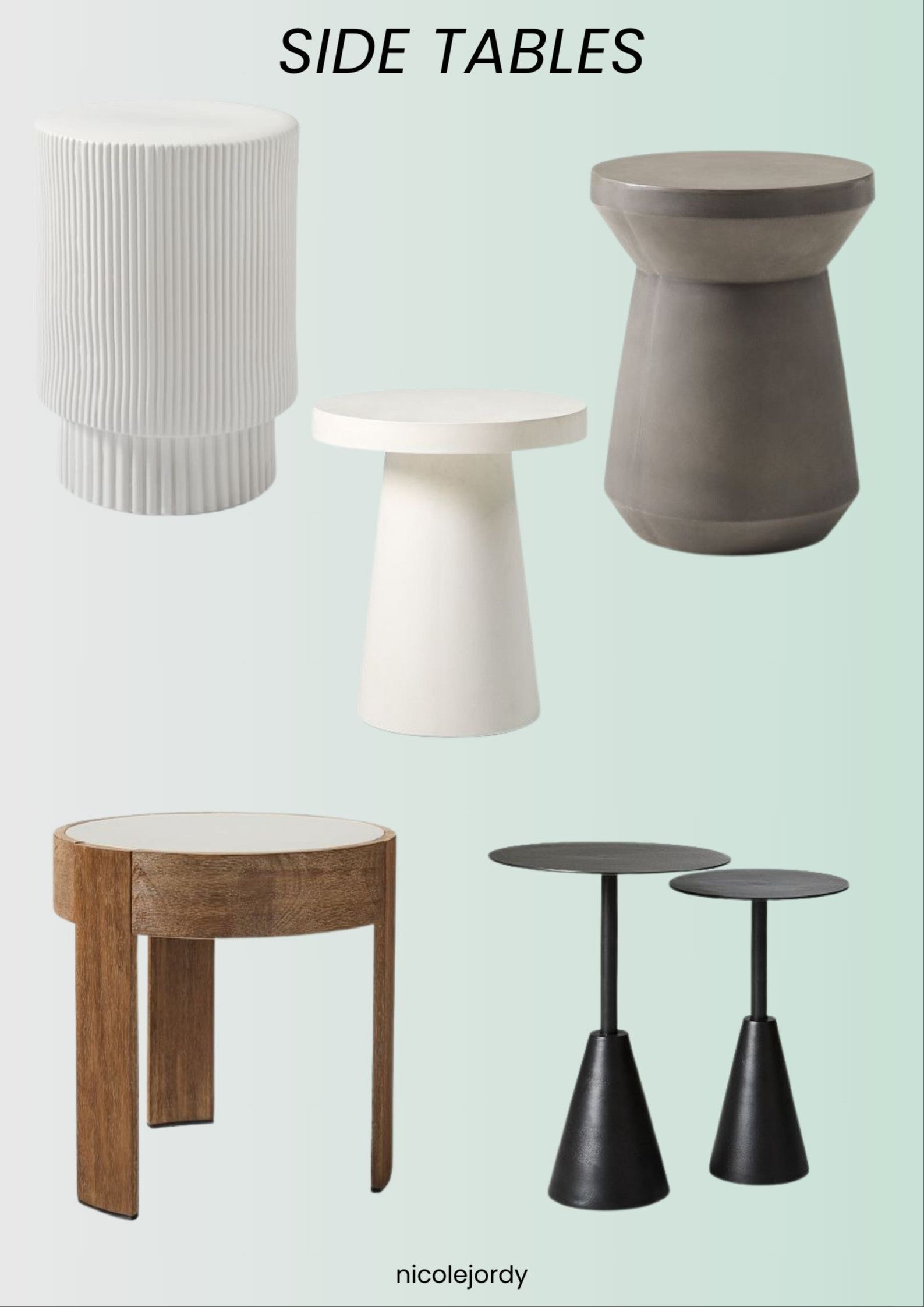 Side tables 

#LTKSeasonal #LTKU #LTKHome