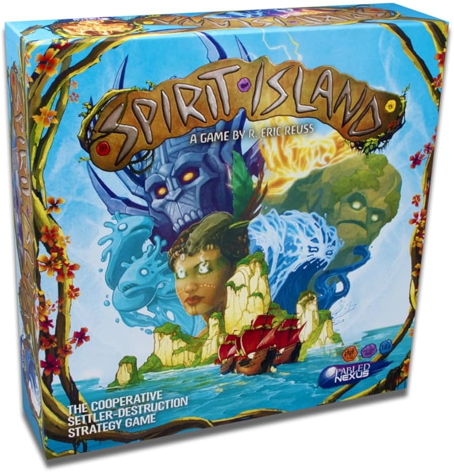 Greater Than Games | Spirit Island: Base Game | Cooperative Strategy Board Game | 1 to 4 Players ... | Amazon (US)