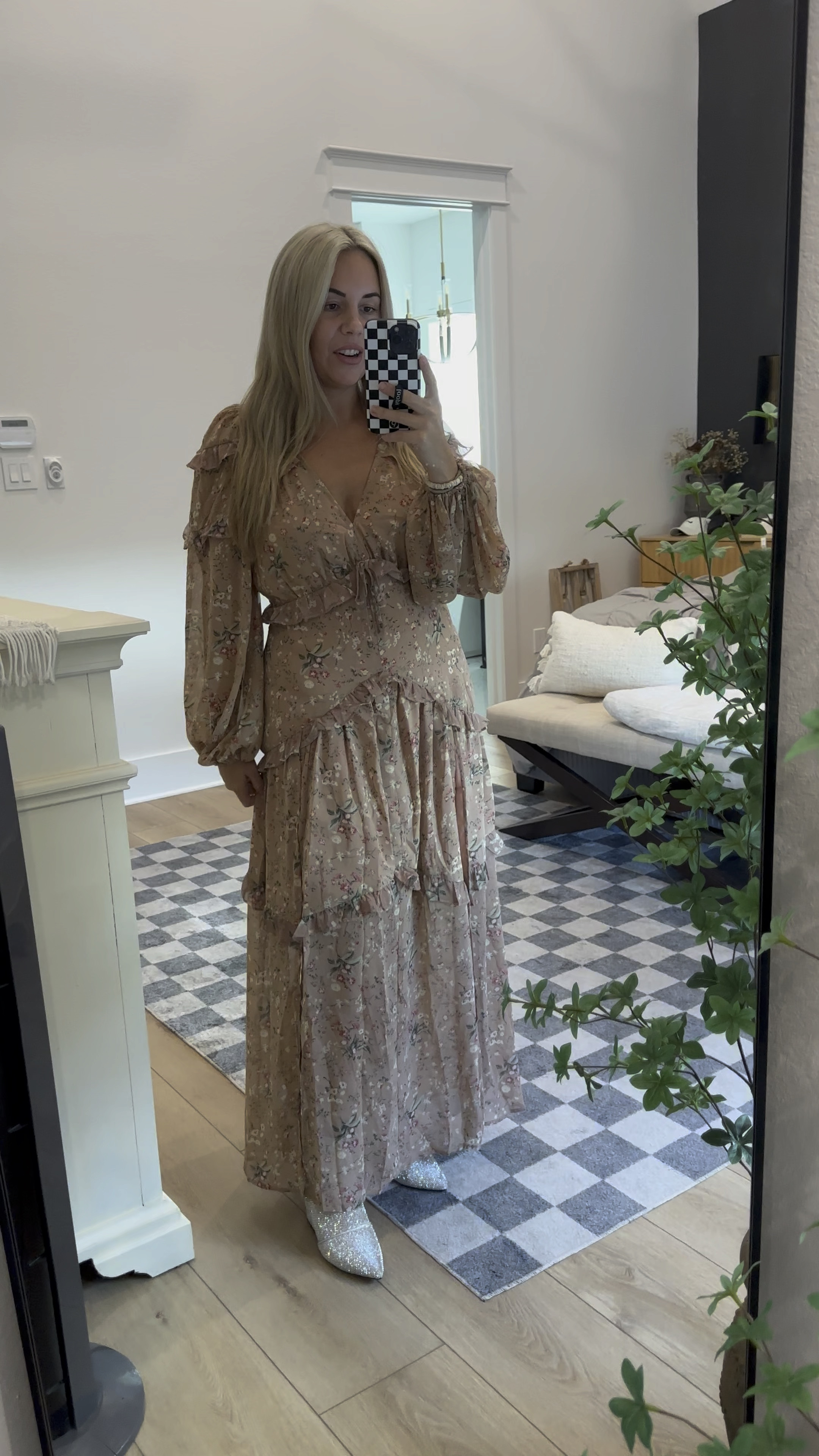 Code: AMBERV15 for 15% off! 
Love this new maxi dress by Buddy Love!!! TTS! Wearing a large. 

#LTKparties #LTKCon #LTKVideo