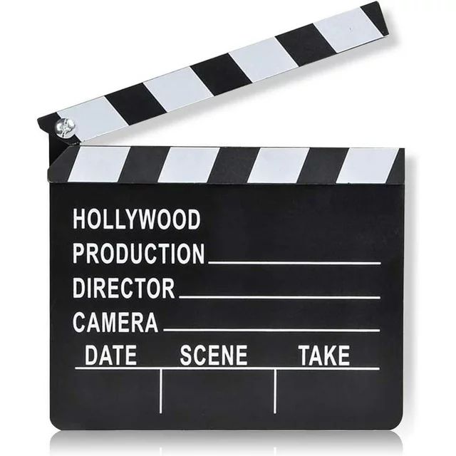 ArtCreativity Movie Clapboard, Hollywood Movie Theme Party Decorations, Academy Awards Party Supp... | Walmart (US)