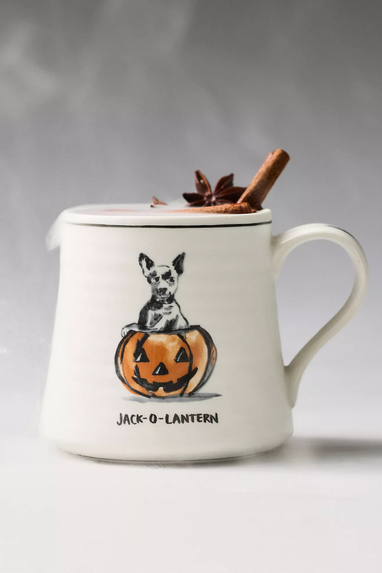 Molly Hatch Stoneware Halloween Dog Mug | Anthropologie (US)