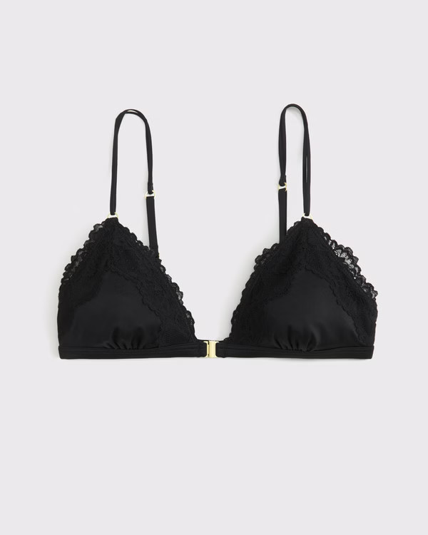 Front Closure Lace Bralette | Abercrombie & Fitch (UK)
