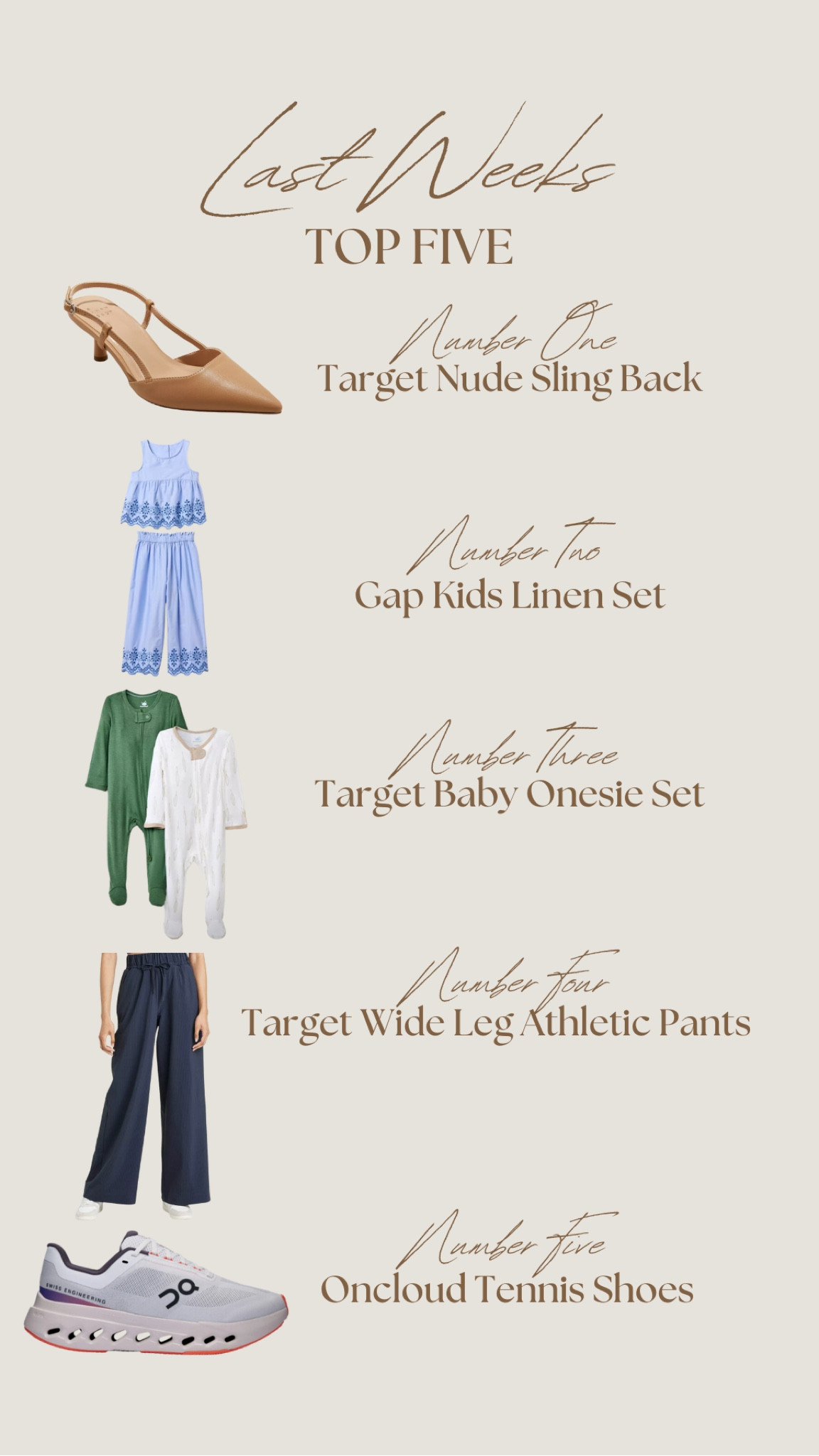 Last weeks top five best sellers ❤️

#LTKBaby #LTKShoeCrush #LTKStyleTip