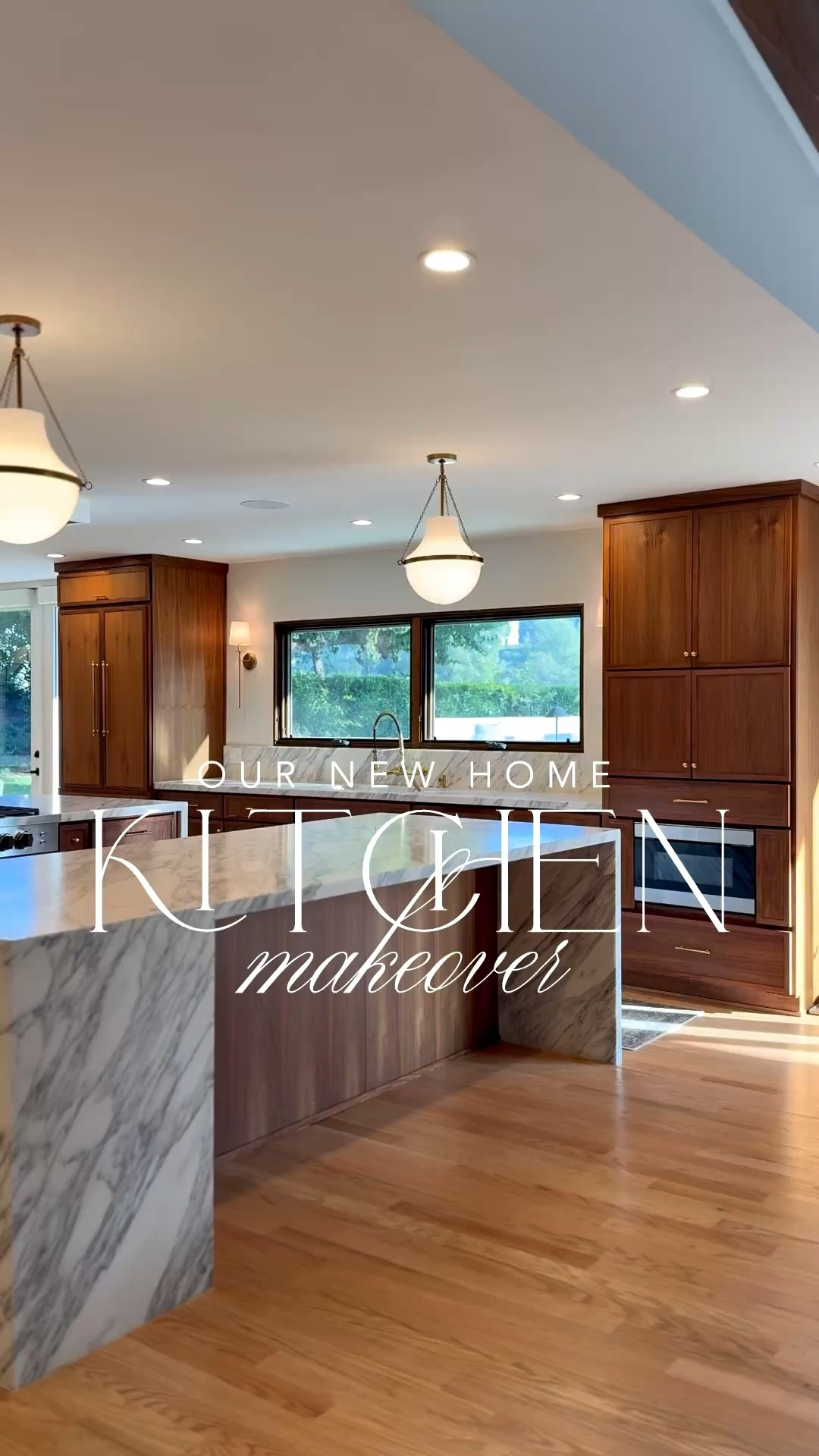 Kitchen makeover! All finishes are unlacquered brass, and the stain is custom! 

*Linking a look for less for our kitchen stools (our are Arhaus), and the most similar look for less for our kitchen pendants as well!

#LTKStyleTip #LTKSaleAlert #LTKHome