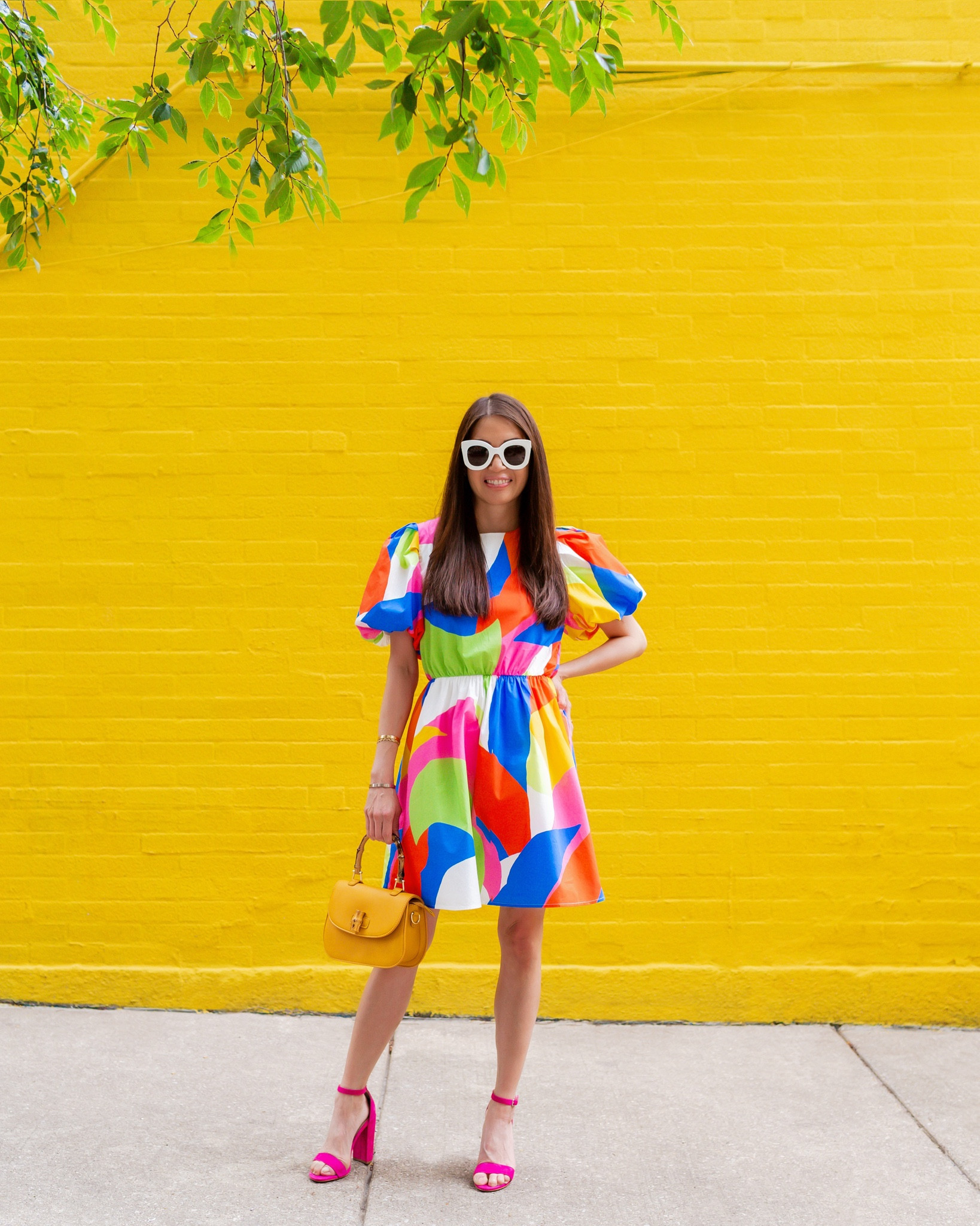 Color me happy 😃🌈 The abstract print on this $78 dress makes me feel like I’m wearing a piece of art! This look and more colorful styles under $109. 

#colorful #colorfulstyle #colorfuldress #colorfulfashion #summerstyle

#LTKStyleTip #LTKFindsUnder100 #LTKSeasonal