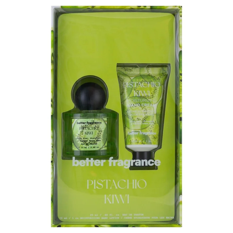 Better Fragrance Pistachio Kiwi 2-Piece Set For Women With Perfume And Lotion | Walmart (US)