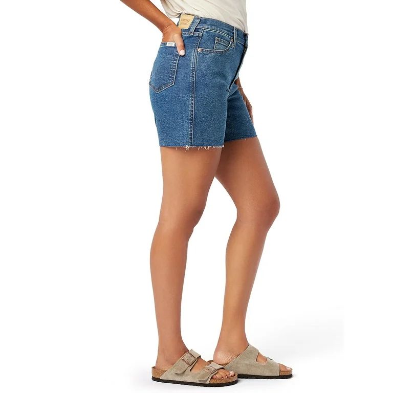 Signature By Levi Strauss & Co Women Heritage High Rise 5" Shorts | Walmart (US)