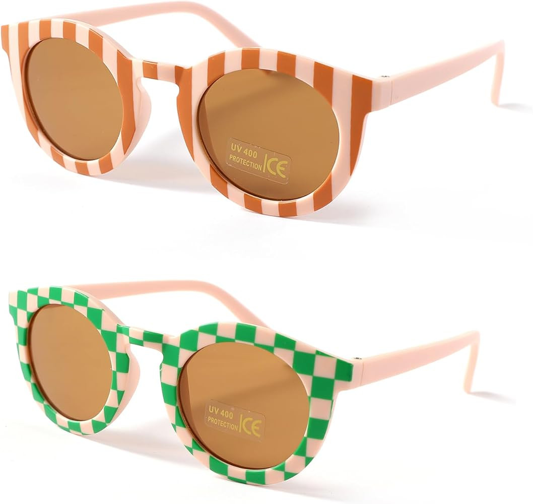 Kids Cute Sunglasses Outdoor Sun Protection Sunglasses Boys Girls Baby UV400 Children Baby Eyewea... | Amazon (US)