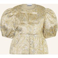 GANNI Blusenshirt mit Glitzergarn | Breuninger (DACH)