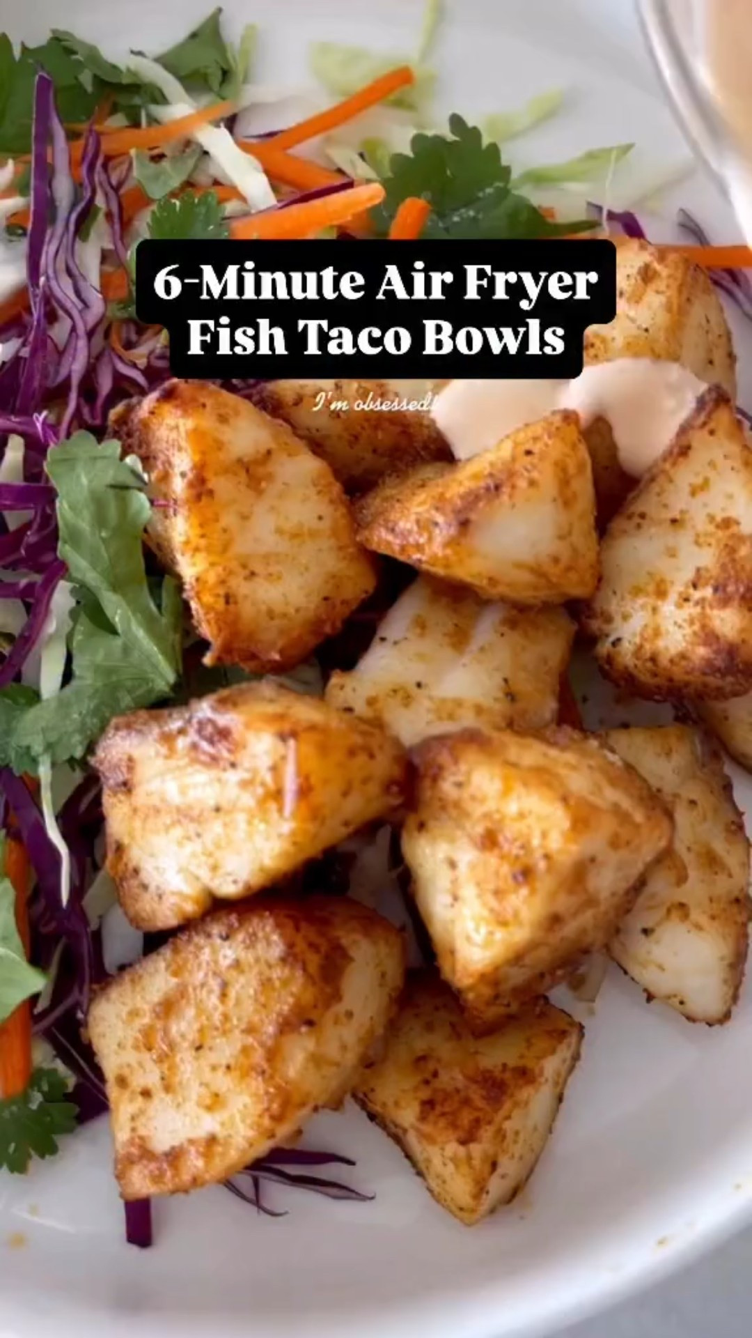 6-Minute Fish Taco Bowls 🌮💥 Quick, spicy, fresh, and packed with protein — these taco bowls are the dinner we actually want on the table tonight! 🐟🔥

✨ SAVE this for later!



I love bowl-style meals like this because you can customize them for everyone at the table. Add rice, keep it low-carb, or turn up the heat — it all works, and it’s such an easy weeknight win.

🔗 Link in bio for the full recipe https://www.skinnytaste.com/fish-taco-bowls/

Follow @skinnytaste for more easy, healthy recipes 💚

#highproteindinner #healthyrecipes #highprotein #lent #pescatarian