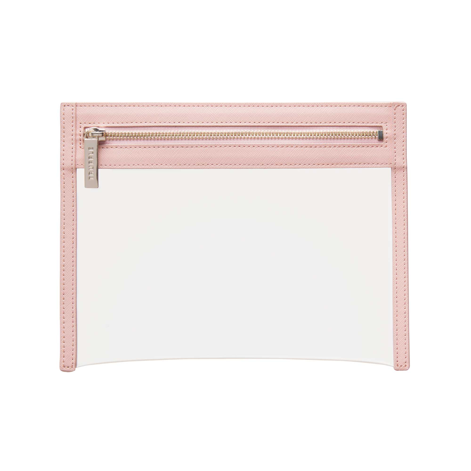 Clarity Clutch Small - Small Clutch Purse & Flat Makeup Bag | Truffle | TRUFFLE
