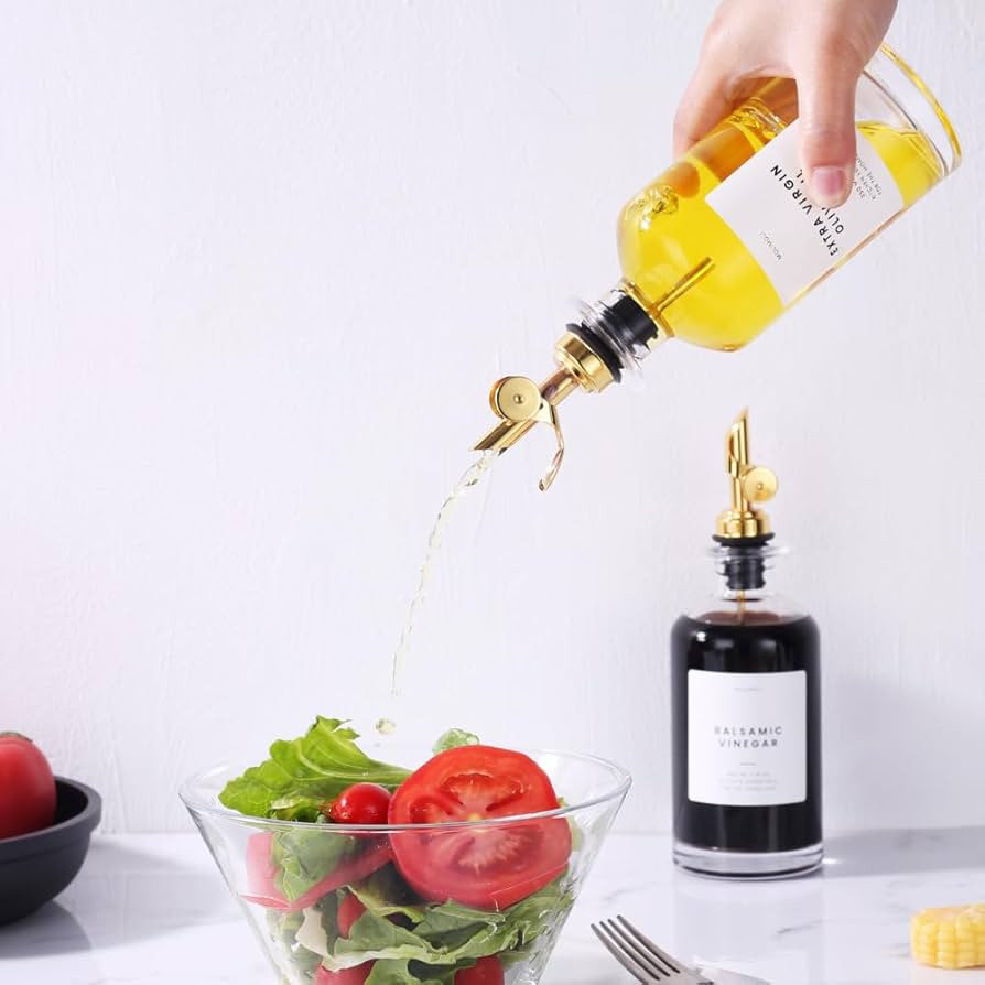 Molimoli - Premium Olive Oil Dispenser Bottles for Kitchen with Pourer - Oil and Vinegar Dispense... | Amazon (US)