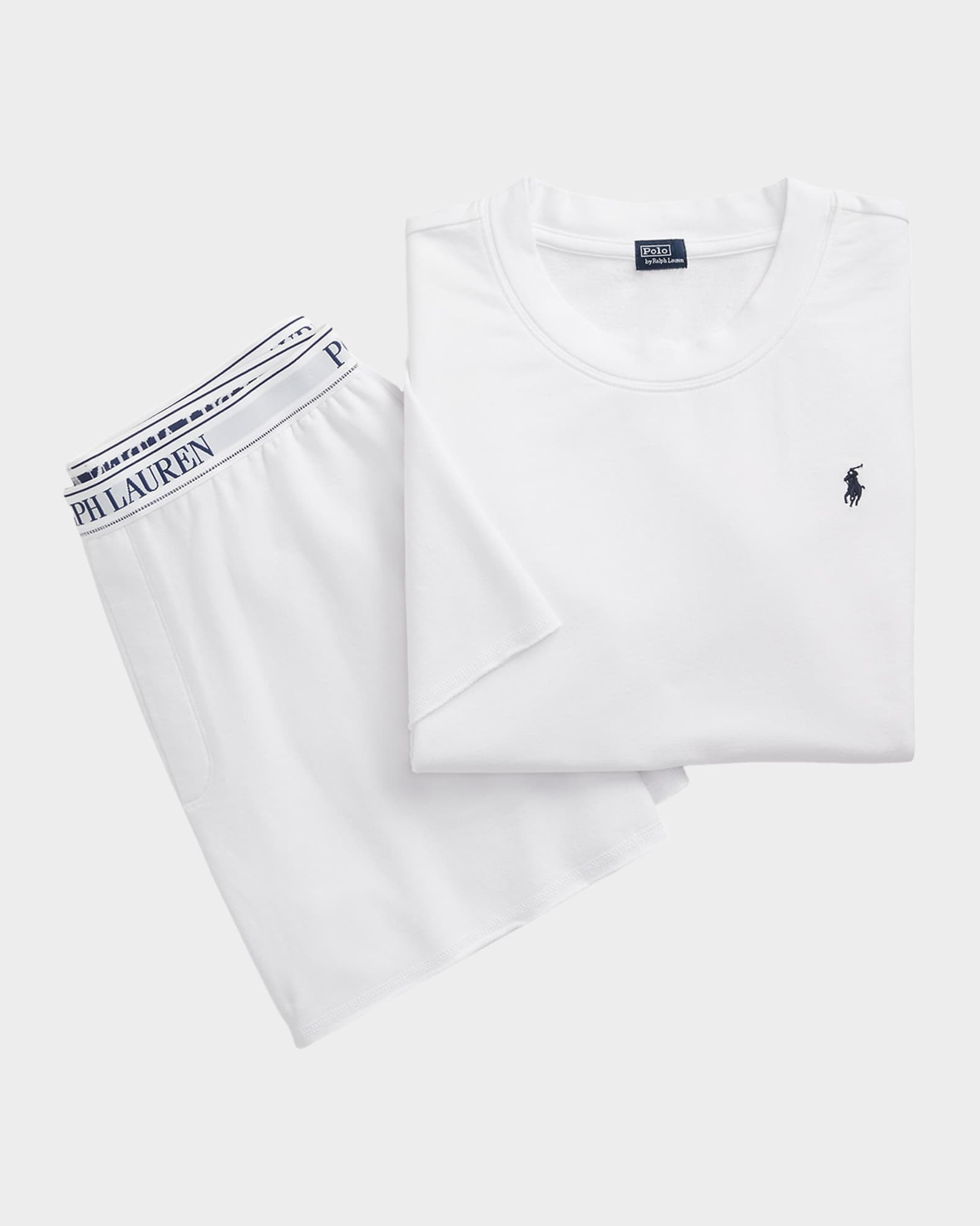 Club Terry 2-Piece T-Shirt & Shorts Pajama Set | Neiman Marcus