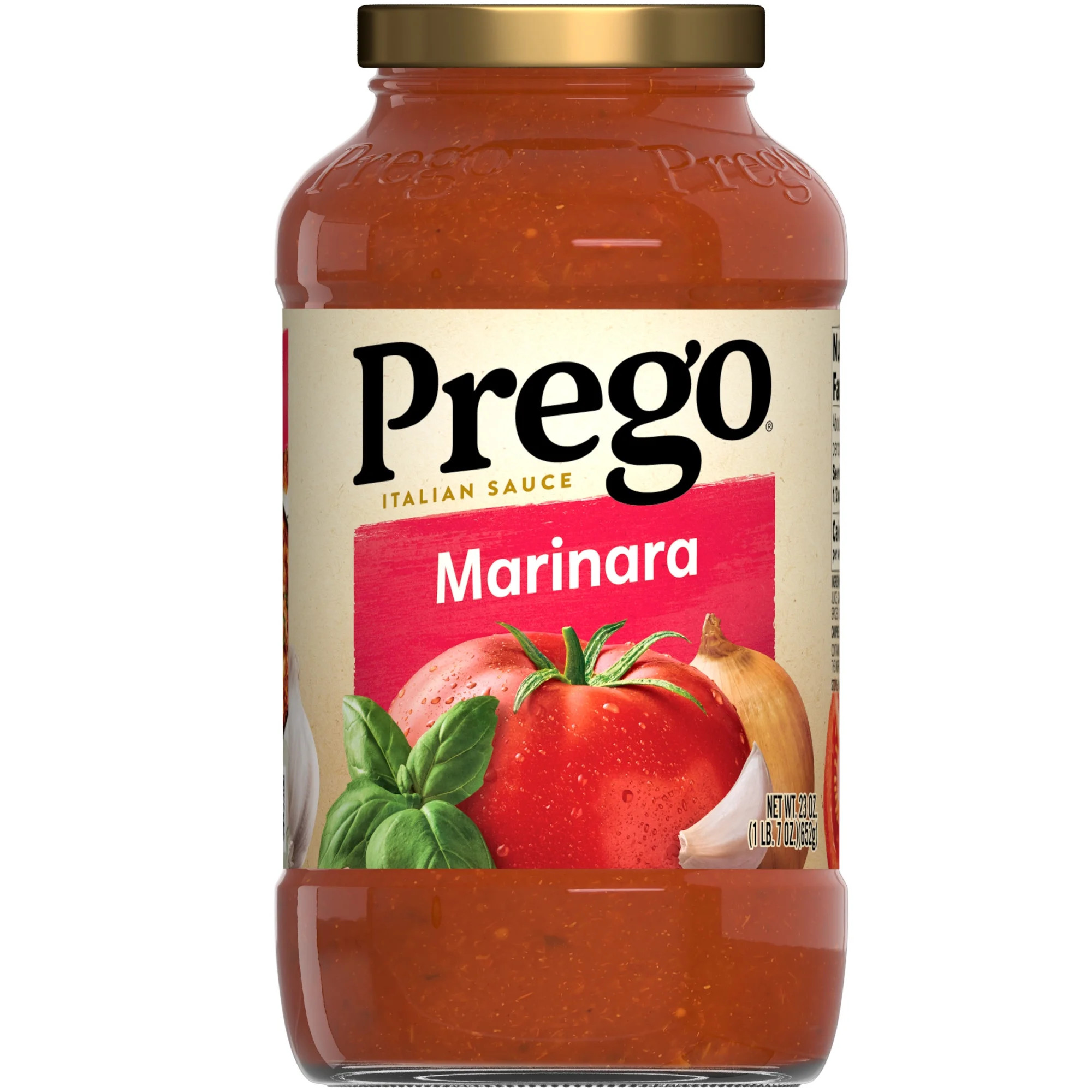 Prego Marinara Spaghetti Sauce, 23 oz Jar | Walmart (US)