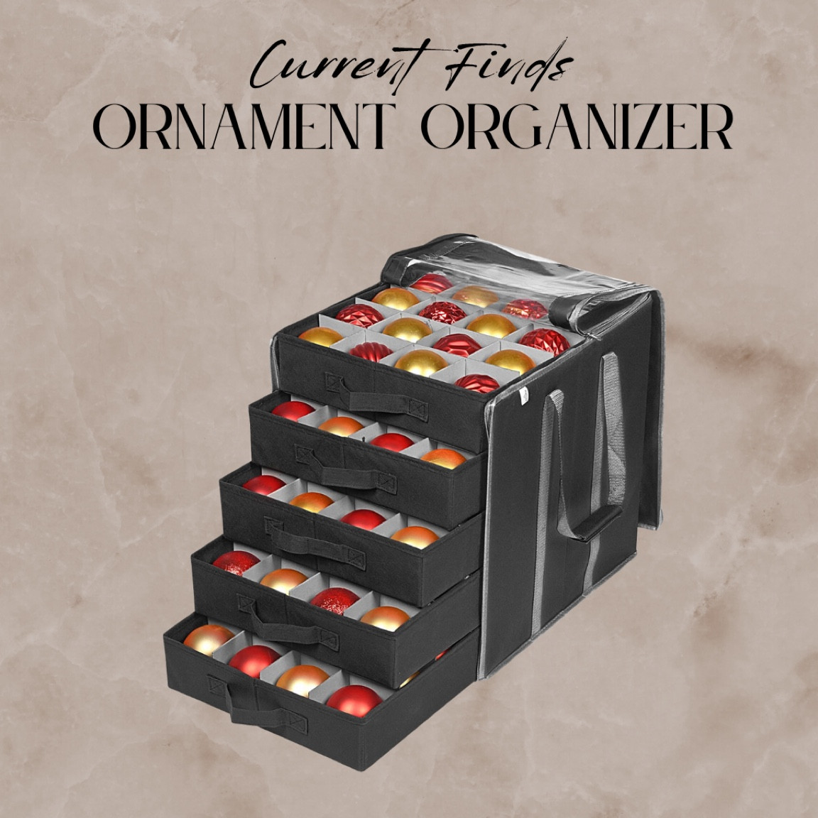 Ornament organizer from Amazon! #christmas #ltkfind #ornaments #ornamentholder #ornamentorganizer #organize #christmastree

#LTKSeasonal #LTKGiftGuide #LTKhome
