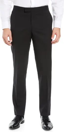 Nordstrom Slim Fit Stretch Wool Tuxedo Dress Pants | Nordstrom | Nordstrom