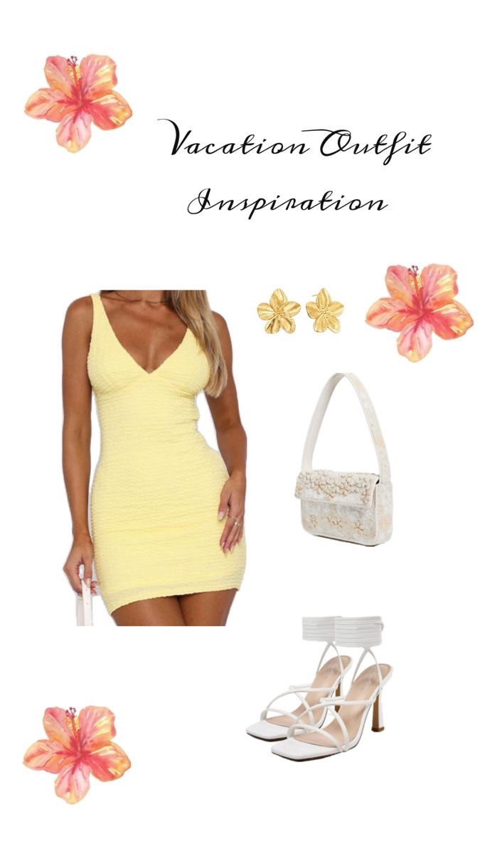 Vacation outfit inspiration from Amazon

Yellow dress, beaded purse, gold, jewelry, white heels, short dress, summer dress, spring dress, staud purse,

#LTKStyleTip #LTKFindsUnder100 #LTKBeauty