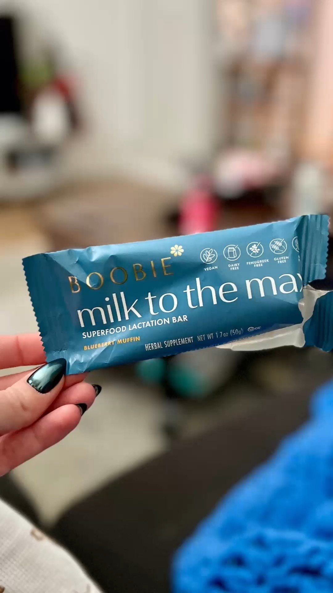 One of my favorite breastfeeding snacks 🤍

These Boobie Milk to the Max lactation bars are an easy, grab-and-go option when I need a quick boost while nursing. 
They’re packed with superfoods that support milk supply and keep me full between feeds (because mama hunger is REAL 😅).

I love keeping these in my nursing cart, diaper bag, and nightstand for those middle-of-the-night feeds. 
Plus, they actually taste good — the blueberry muffin flavor is so good!

✨ Vegan
✨ Dairy-free
✨ Gluten-free
✨ Fenugreek-free
✨ Breastfeeding friendly

Linked on my LTK to shop 👇

#LTKBaby #LTKselfcare #LTKmomlife