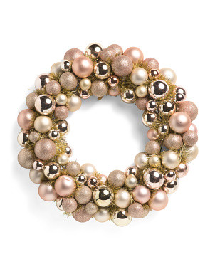 25in Ornament Wreath | Plants & Planters | Marshalls | Marshalls