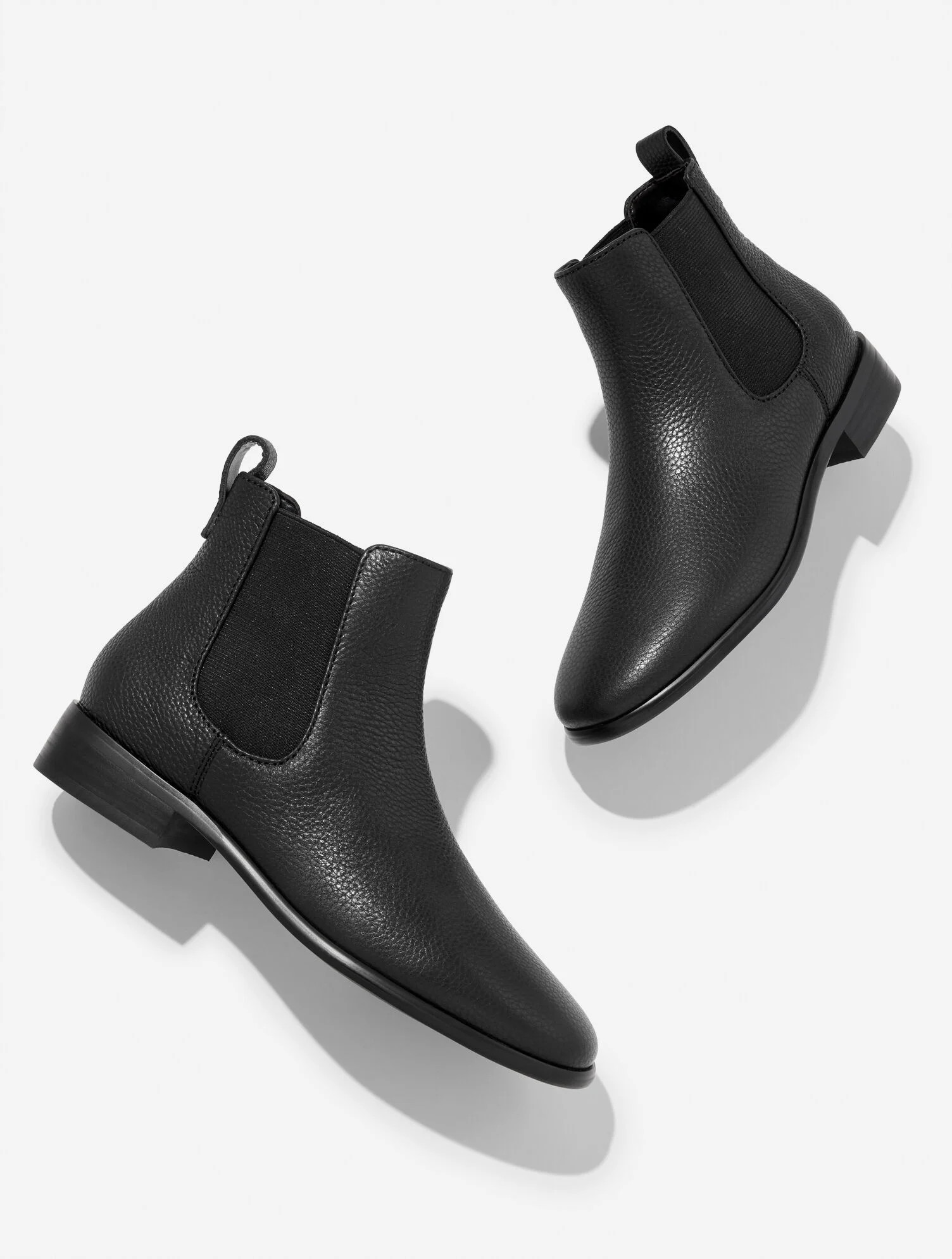 Brighton Pebble Leather Ankle Boots | Talbots