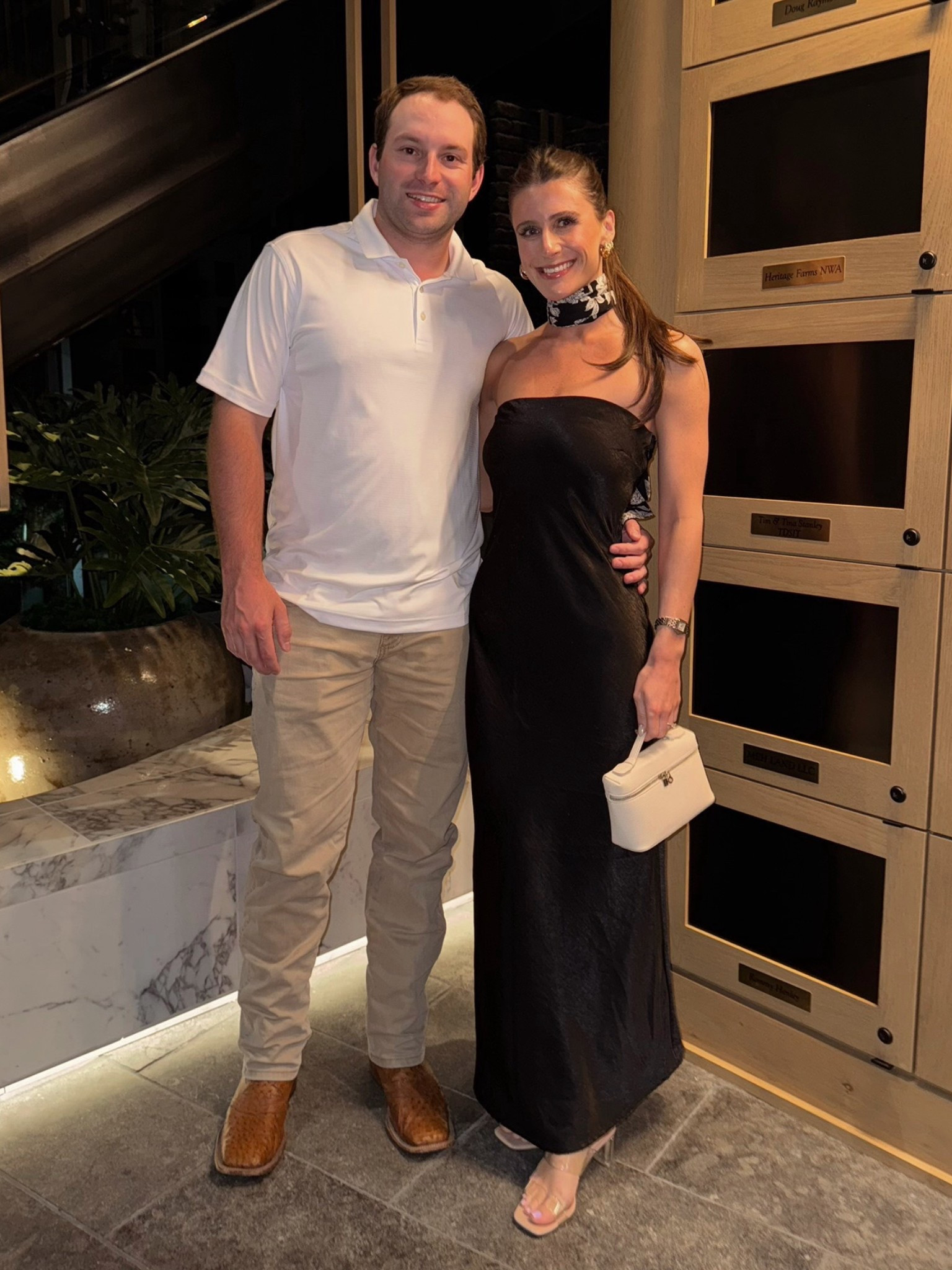 Ryan’s Birthday Dinner! Took a belt from a different dress & tied it around my neck as a scarf 🕺🏼

#LTKStyleTip #LTKWedding #LTKSeasonal