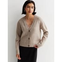 Mink Knit Button Front Cardigan | Very (UK)