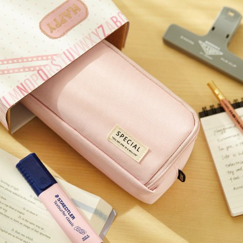 CICIMELON Large Capacity Pencil Case 3 Compartments Pen Pouch Pencil Bag for Students Girls Adult... | Walmart (US)