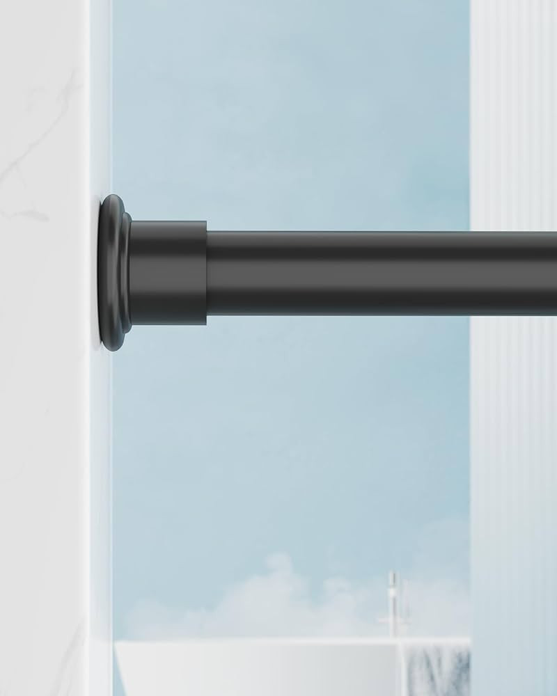 ALLZONE Heavy Duty Tension Shower Curtain Rod 42-83 Inches for Bathroom, Window, Non-Slip, Adjust... | Amazon (US)