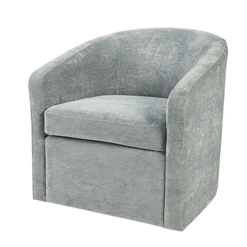 Martha Stewart Amber Swivel Barrel Chair | Wayfair North America