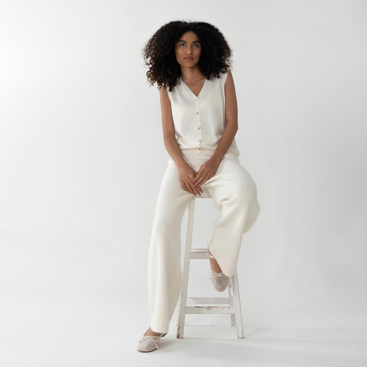 Gradinery Rhinestone Mesh Flats Shoes,Round Toe Stretch Band Mary Jane Ballet Flats,Causal Fashio... | Amazon (US)