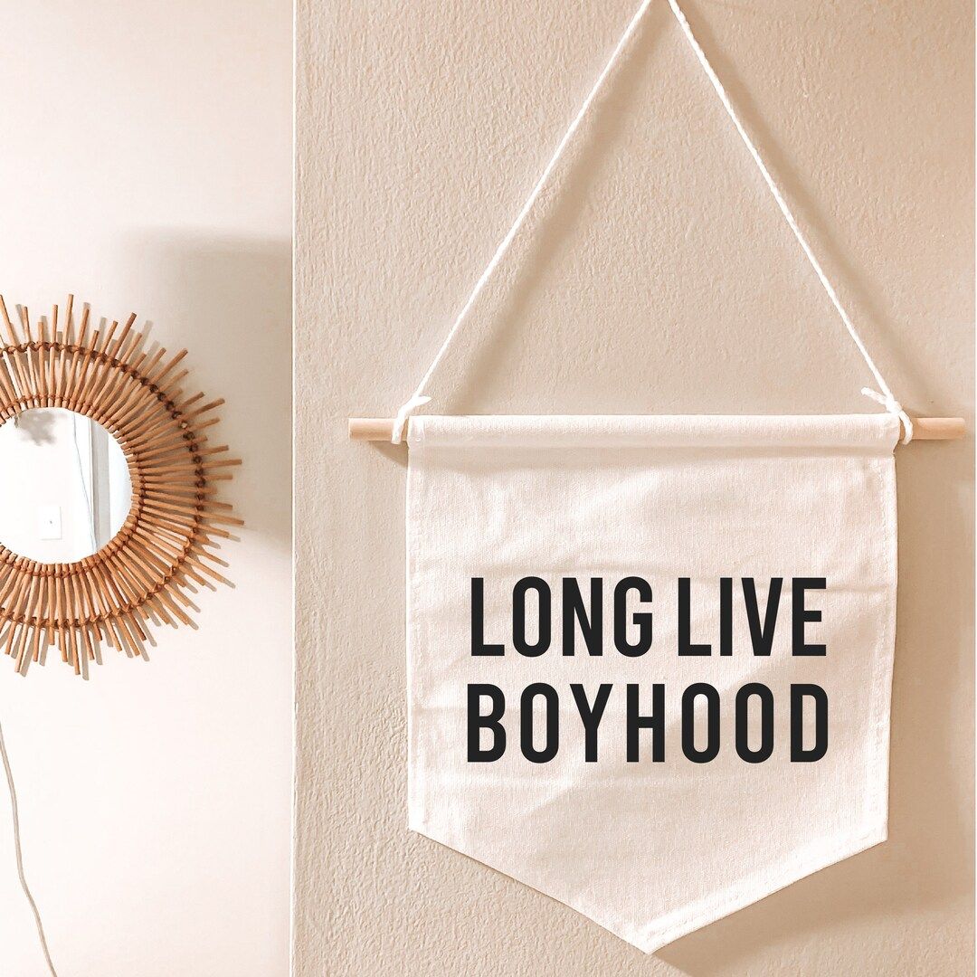 Long Live Boyhood Sign Room Flag Decor Toddler Long Live Boyhood Banner Sign - Etsy | Etsy (US)