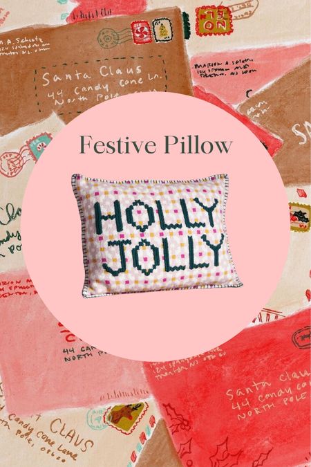 Cutest festive pillow

#LTKHoliday #LTKGiftGuide #LTKCyberWeek