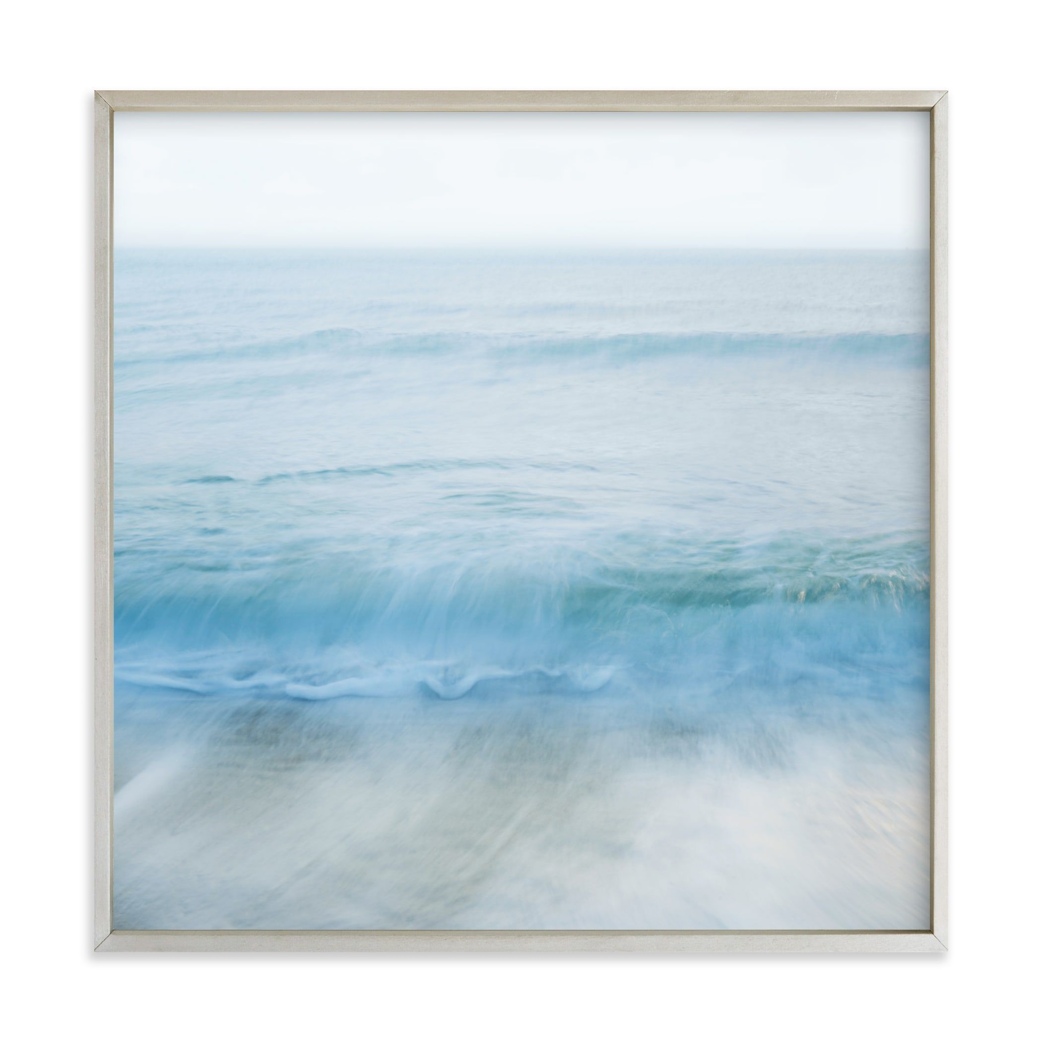 Standing by the ocean, dreaming | Minted