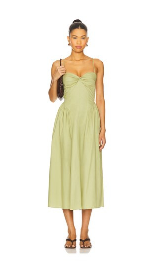 Destene Dress in Fern | Revolve Clothing (Global)