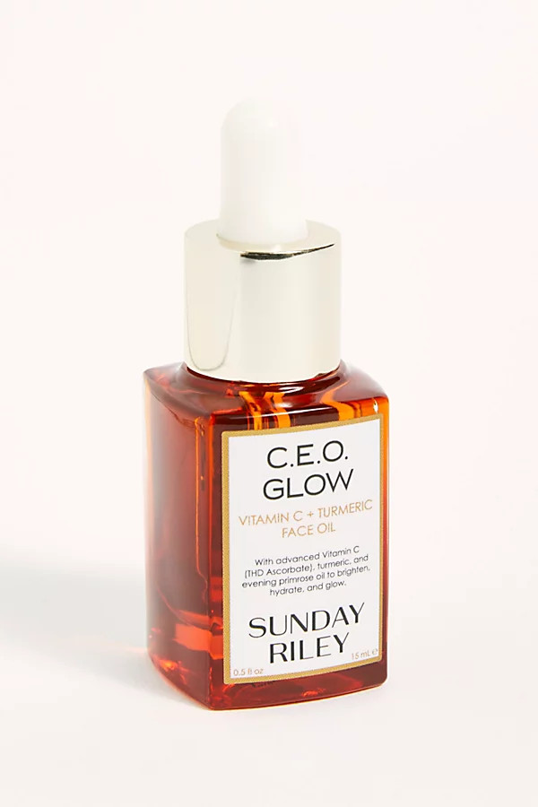 Sunday Riley C.E.O Glow Vitamin C + Tumeric Face Oil by Sunday Riley at Free People, CEO, One Size | Free People (Global - UK&FR Excluded)