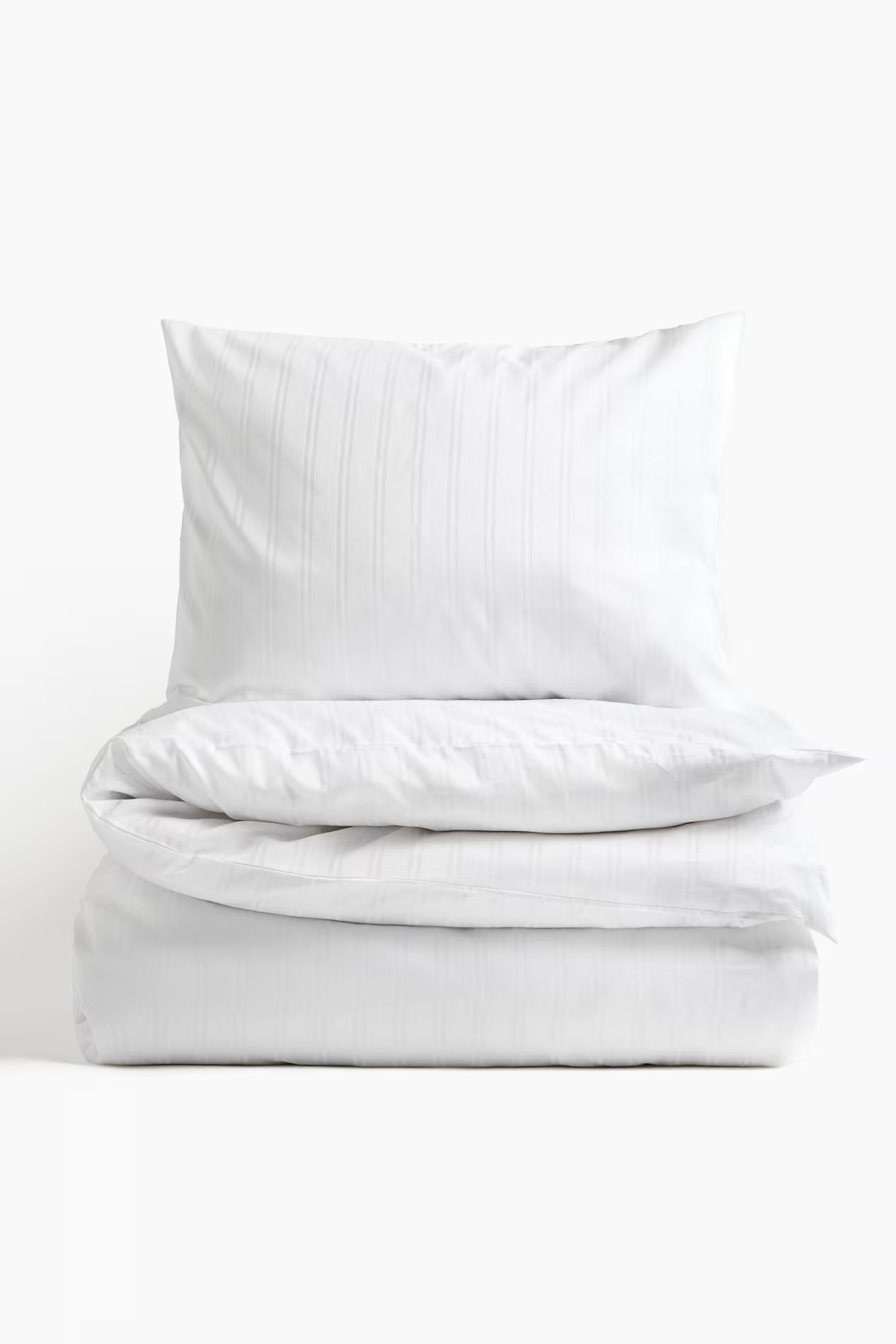 Cotton Sateen Twin Duvet Cover Set | H&M (US + CA)