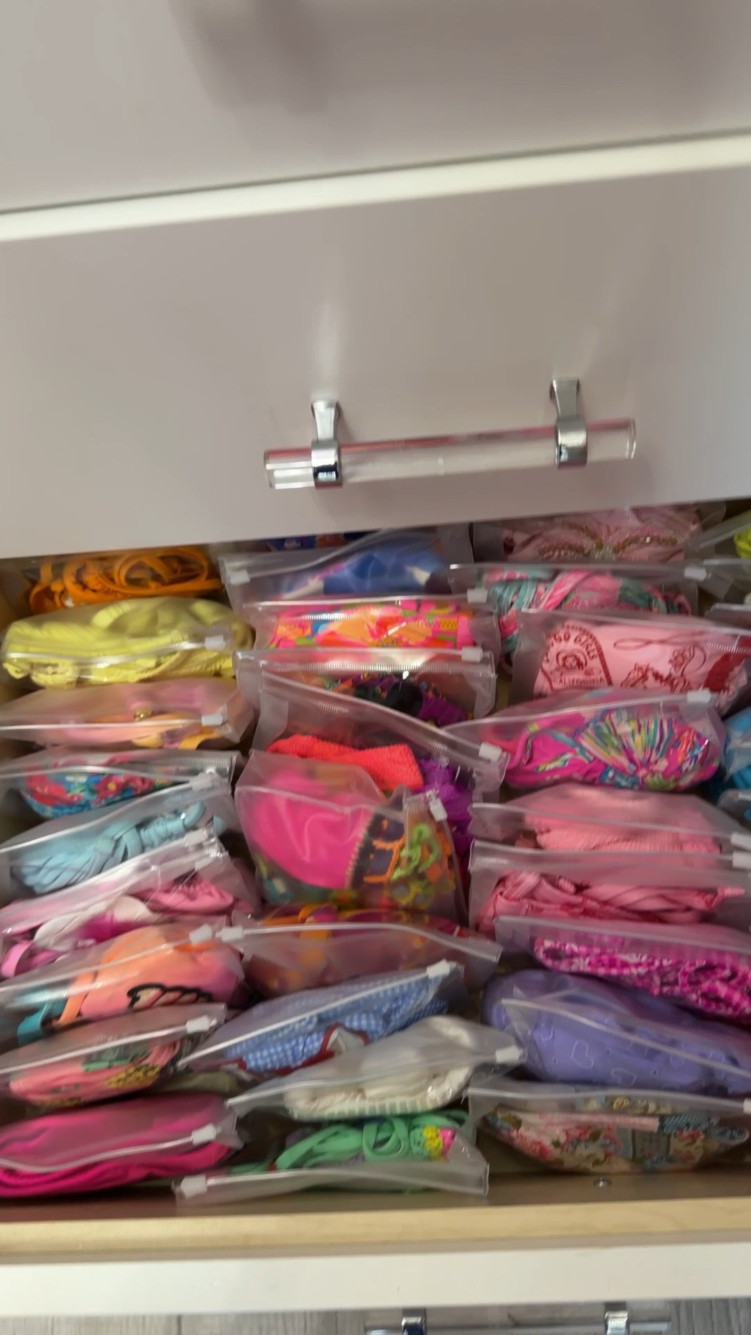Swimsuit organizer hack 

#LTKvlog #LTKdayinmylife #LTKSeasonal