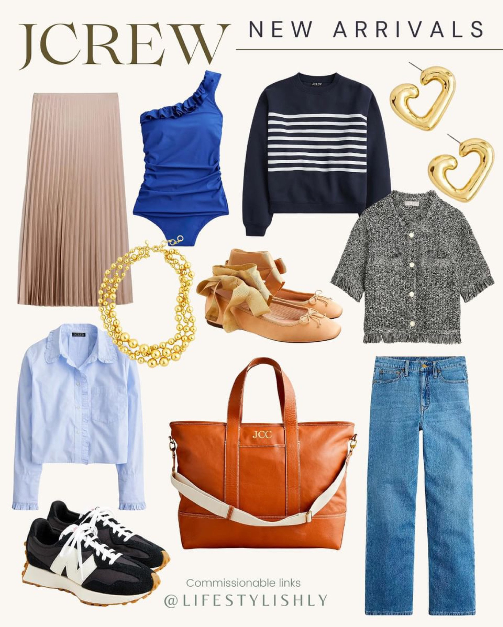 JCrew new arrivals! Jeans, earrings, swimsuits, skirts, sneakers, and more!


#LTKsalealert #LTKSeasonal #LTKstyletip