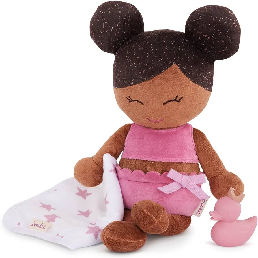 Babi – 14" Baby Doll - Bath Theme - Water Toys - Deep Tone & Removable Clothes - 2 Years + | Amazon (US)