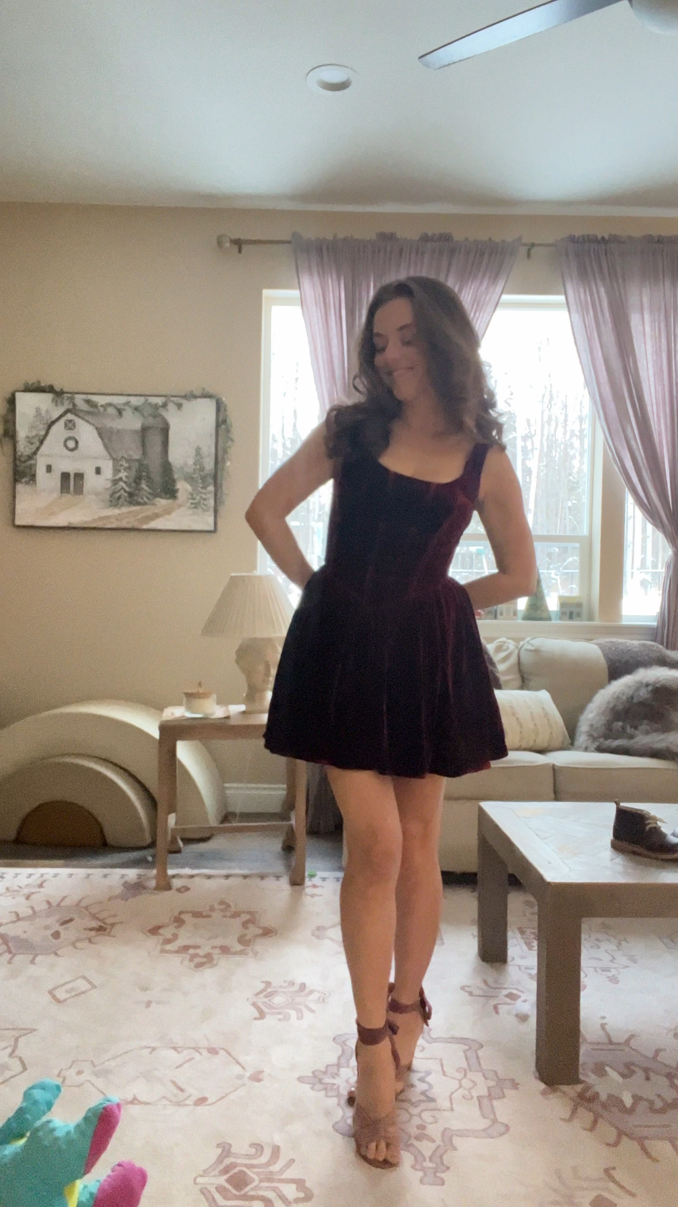 My Christmas dress! This same dress in black is currently on sale 

#LTKWatchNow #LTKSeasonal #LTKHoliday