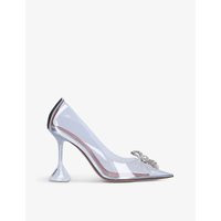Rosie Glass crystal-embellished PVC courts | Selfridges