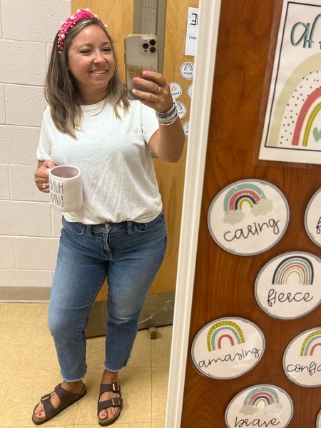 Teacher OOTD

Comfy casual for the win today. I’m in my Headband Era and loving it. Also loving this Walmart tee  

#LTKover40 #LTKworkwear #LTKunder50